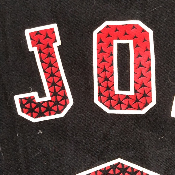 Nike Jordan 23 Dri Fit Large Black and Red Tee Shirt - Picture 4 of 10